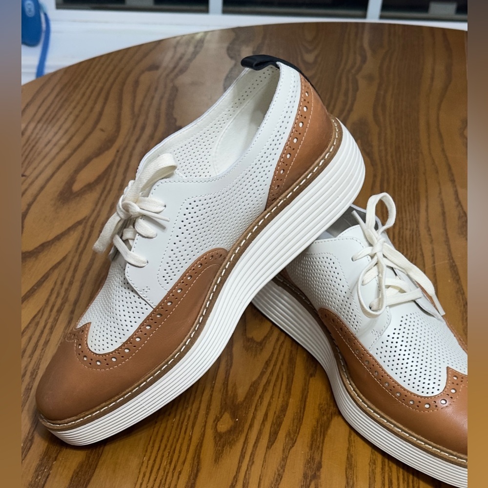 Women's ĂriginalGrand Platform Wingtip Oxfords SZ 9 (shoe10)